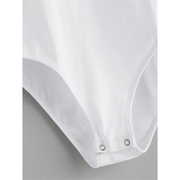Cady Bodysuit || White - Picture 3 of 8